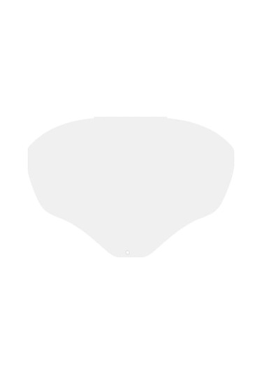 Trendooze Yüz Yedek Vizör Taşlama Şeffaf Lens Koruyucu Kesme Kalkanı İçin Bahçecilik Vg