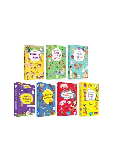Yuva 1. Sınıf Hikaye Seti 7 Kutu 70 Kitap
