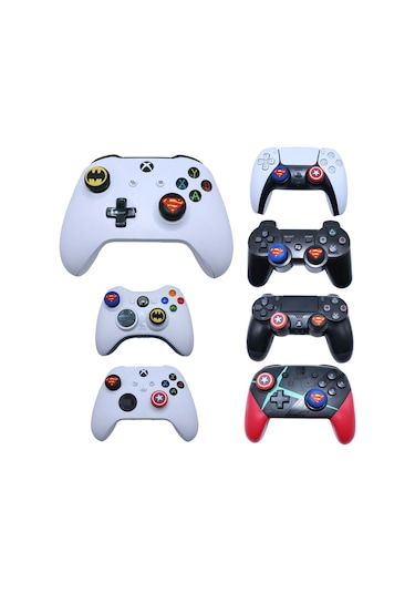 Mario Ps4/ps5 Game Pad Uyumlu Analog Yükseltici Kontrol Kiti Mario