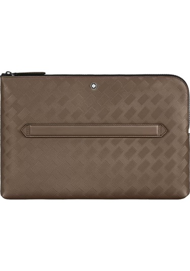 Montblanc Extreme Deri Bilgisayar Çantası 221604 Kahverengi