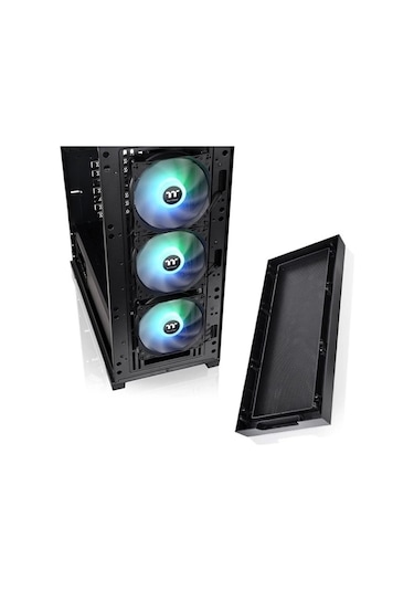 Thermaltake H390 TG CA -3Y9-65S1WE-00 650 W 80+ Bronze 4 RGB Fanlı Oyuncu Bilgisayar Kasası