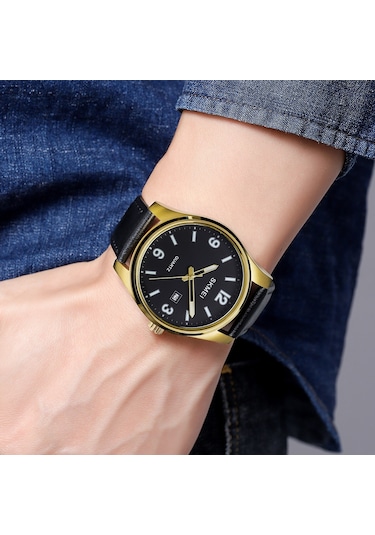 Skmeı 2067 Erkek İş Rahat Stil Açık Hava 50m Su Geçirmez Kuvars Dijital Kol Saati Siyah Kahverengi