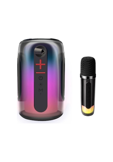 Newface Pluse 8 Rgb Kablosuz Hoparlör Csmtex - 86 - Siyah