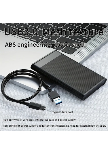 Fastbuy Dream011 Hızlı 3.0 Usb Taşınabilir 320gb Sabit Disk Type-c, Hafif Dayanıklı Tv Bilgisayar Uyumlu