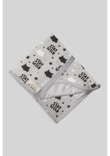 Anne Bebek Bakım Örtüsü Alez Yenidoğan Alt Açma Değiştirme Fox Organizer Pedi Minderi Çift Taraflı