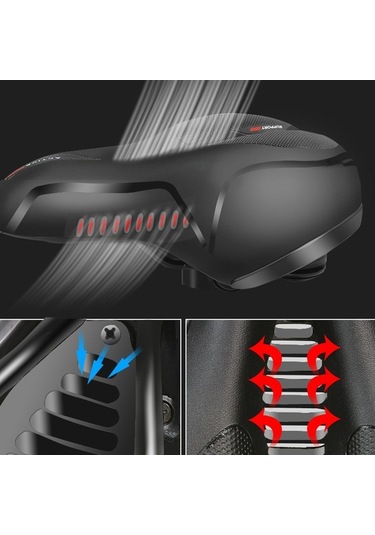 Ebitda Dağ Bisikleti Koltuğu Su Geçirmez Ventilasyonlu Koltuk Yastığı Orta Hava Akışı Mavi Maviuygun Bisikletler İçinrenkli Ve Konforlu250x200x90mm2.9kg Paketlemeskycityoptimize Edilmişürün Detayları Mavi