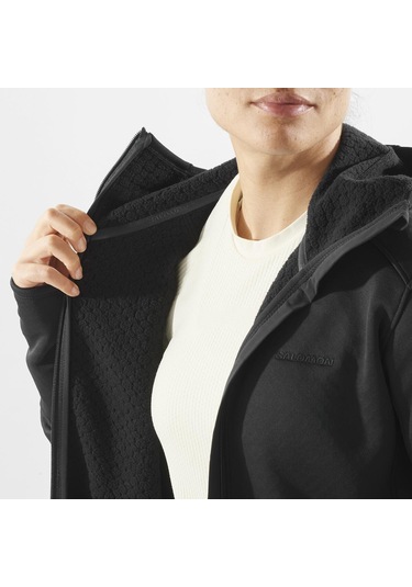 Salomon Sntıal Mıdfleece Fz Hd W 27412 Siyah