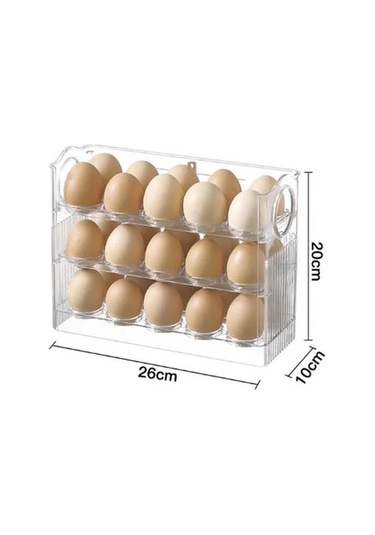 Buzdolabı Yumurta Organizeri 30 Aadet İçin Yumurta Rafı