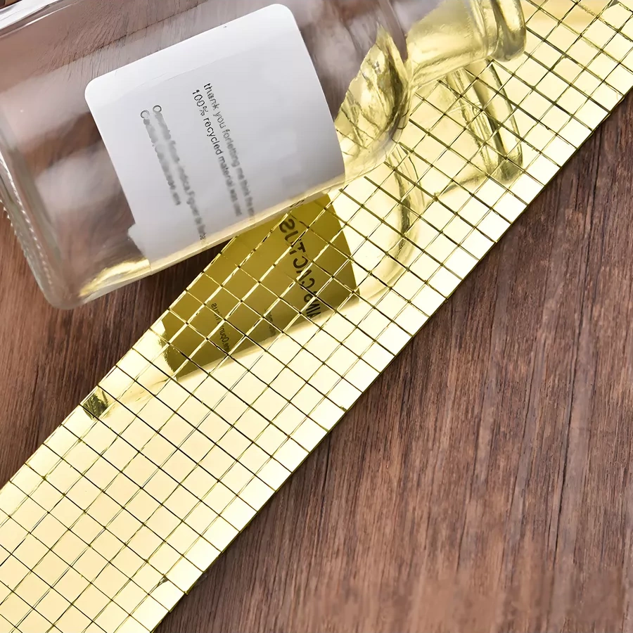 Conflate Aynalı Mozaik Etiketi Altın 2 Adet 198458033 Altın Rengi