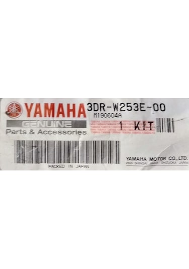 Yamaha Xvs650 Dragstar Arka Fren Balatası 3Dr-W253E-00