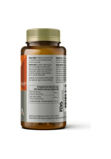 Talya Tribulus Terrestris Demir Dikeni ve Ekstraktı İçeren Takviye Edici Gıda 60 Kapsül