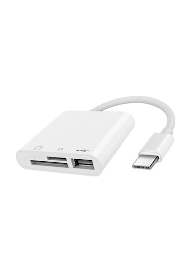 Concord D 158 Type C To Usb & Kart Okuyucu Dönüştürücü