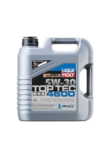 Liqui Moly Top Tec 4600 5W-30 Tam Sentetik Motor Yağı 4 L