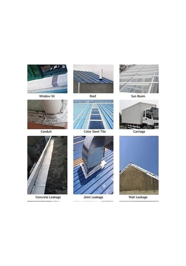 Novahub Yeni Güçlü Su Geçirmez Alüminyum Folyo Bant, 5cmx10m, Duvar Havuzu Çatı Çatlak Onarım Mühürleme