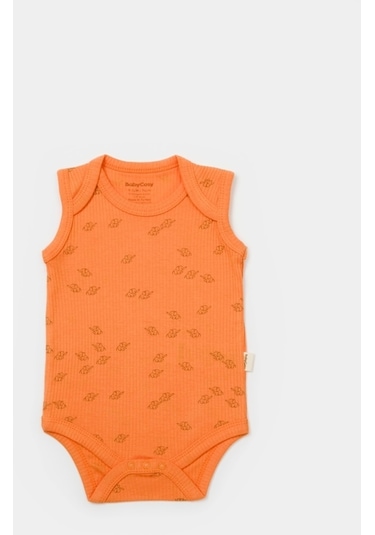 BabyCosy Organik Modal Fil Baskılı 2'li Askılı Badi 001