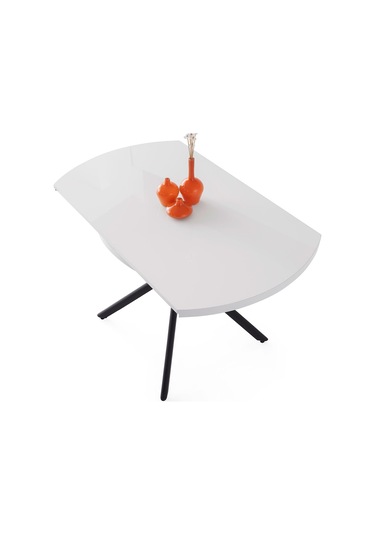 Talin Masa, Arel Sandalye, Beyaz, 120x70 Beyaz