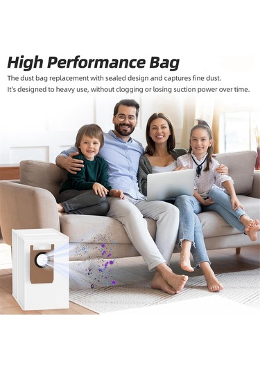 Xiaaokeji Eufy Omni S1 Pro Robot Süpürge İçin 14 Adet Toz Torbası Yedeği
