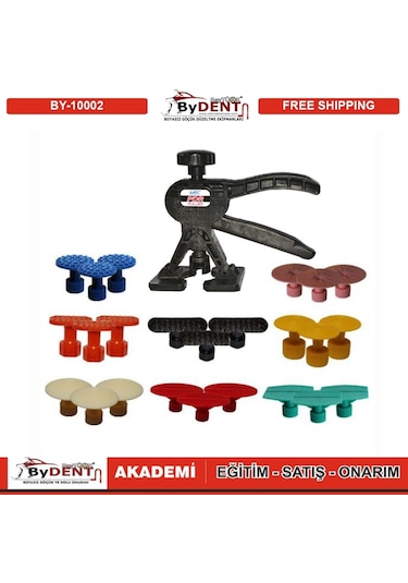 Pdr Boyasız Göçük Düzeltme Pensesi + 24 Adet Öpücük Adaptör