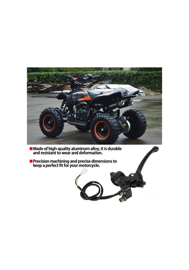 Yaozixa Atv Ve Motosiklet İçin 22mm 7/8'' Alüminyum Çift El Fren Kolu - 49-110cc Dört Tekerlekli Uyumlu, Dayanıklı Ve Güvenli Fren Performansı