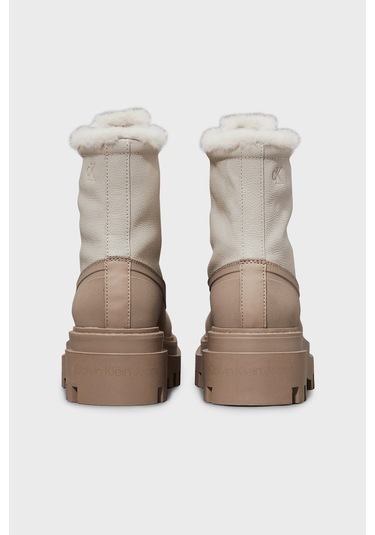 Calvin Klein Bayan Bot Yw0yw01557 0hg Bej Bej