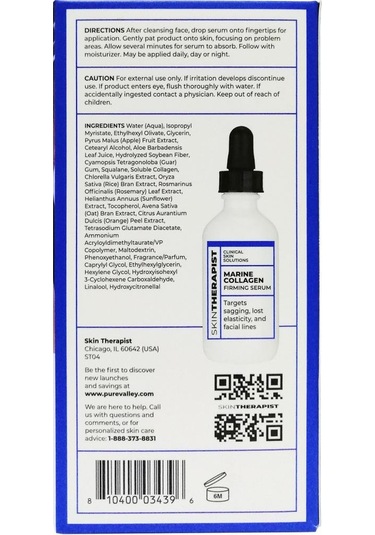 Skin Therapist Marine Collagen Sıkılaştırıcı Serum 52 ML