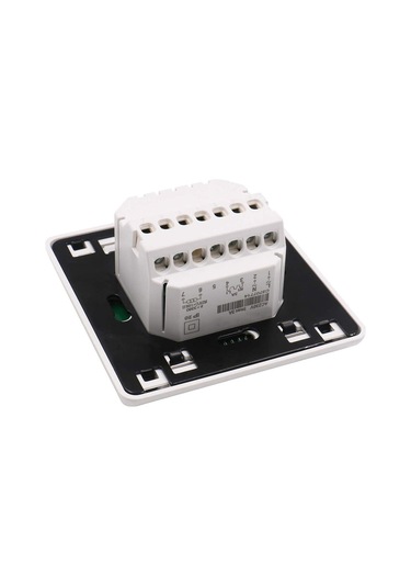 Ranyeek 16a Beyaz Programlanabilir Elektrik/su Tabanca Isıtma Termostati - Lcd Ekranlı, 7 Gün Programlama, Çocuk Kilidi, Soğuma Koruması Emt51.716