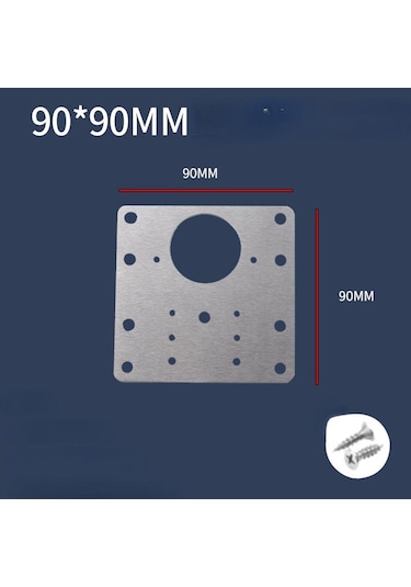 2 Adet Paslanmaz Çelik Dolap Kapı Menteşe Tamir Plakası Menteşe Sabit Plaka Dolap Kapı Takviye Montaj Plakası Yan Panel Hasar Onarımı