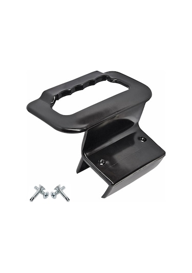 Plastik Baza Kulpu Yatak Kaldırma Tutma Kulp Kolu Tutacağı Kulbu Siyah -40mm Profiller İçin Siyah