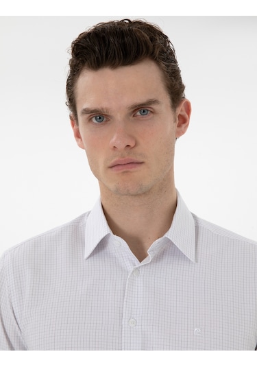 Pierre Cardin Erkek Gri Gömlek Desenli 50304550-vr024 Gri