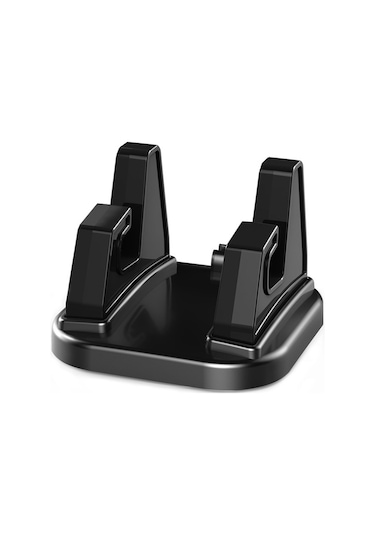 Yifomall Araç İçin 360 Derece Döner Telefon Tutucu, Sabitleyici, Abs+plastik+gümüş, Siyah, 6x6x4.5cm, Akıllı Telefon Ve Tablet Uyumlu