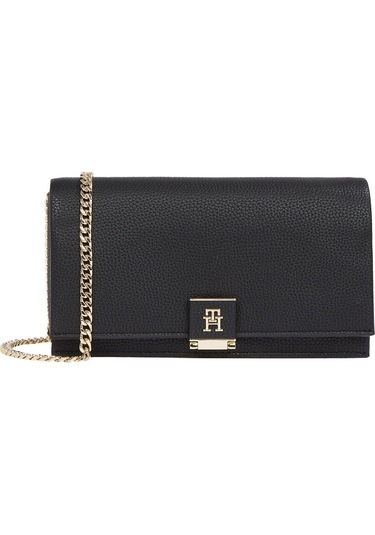 Th Her Flap W/chaın Kadın Siyah Çanta - Aw0aw17403 Siyah