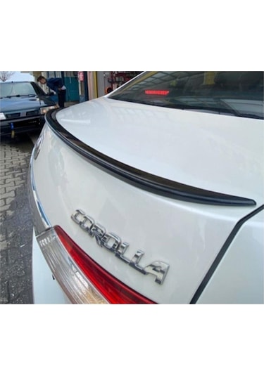 Spoiler Toyota Corolla 2013+bagaj Üzeri Çıta Spoiler Pianoblack Parlak Siyah Çift Taraflı Bantlı 120