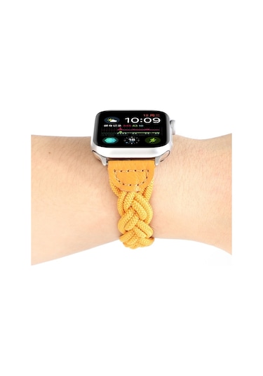 iOS Uyumlu Watch Serisi 7 41mm / 6 & Se & 4 40mm / 3 & 2 & 1 38mm, Uzunluk: 150mm