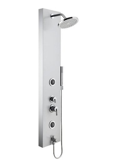 Vitra Move Mds A45813 Masajlı Duş Sistemi Gümüş