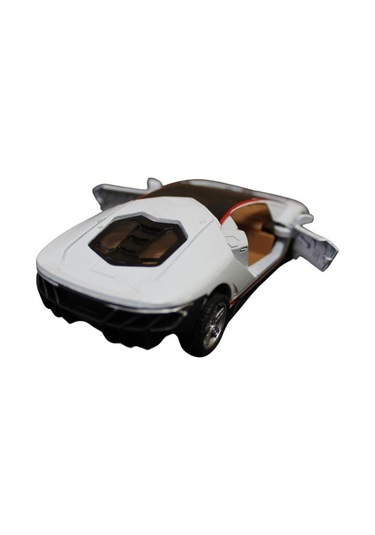 Ctoy 1:32 Çek Bırak Kapıları Açılan Spor Araba 63261 Beyaz Çok Renkli