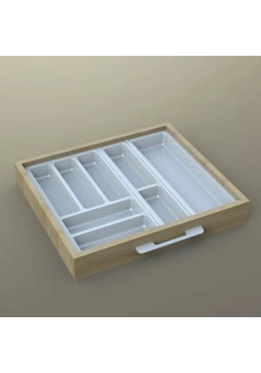 Mutfak Çekmece Içi Kaşıklık Beyaz 54 Cm x 48 Cm