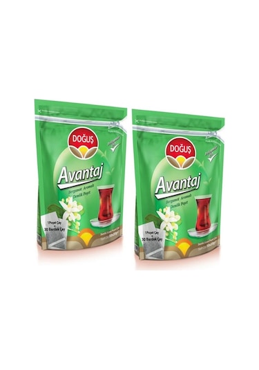 Doğuş Demlik Poşet Çay Bergamot Aromalı Çay Avantaj 25x40 Gr 2 Paket
