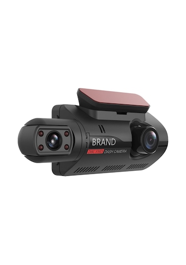 Lemestar Araba İçi Ve Önü İki Kameralı 1080p Fhd Sürücü Kaydedici, Wıfı Bağlantılı, Gece Görüşü, Balık Gözü Geniş Açı, Dayanıklı Ve Kompakt Tasarım