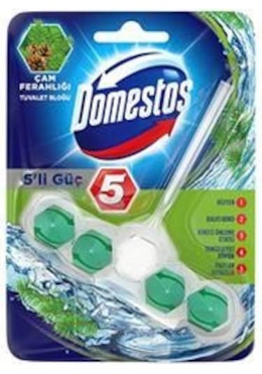 Domestos Çam Ferahlığı WC Blok 5'li