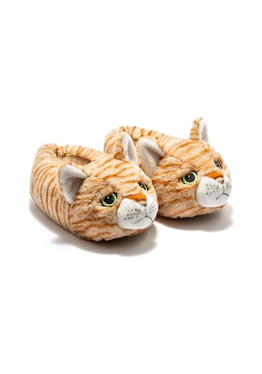 Twigy Pompik Kadın, Garson Boy Hayvanlı Panduf Sarı 36/41 CC0580