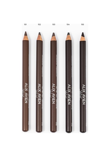 Alix Avien Uzun Süre Kalıcı Belirginleştirici Şekillendirici Kahve Kaş Kalemi Brow Liner 153 Chocolate Brown