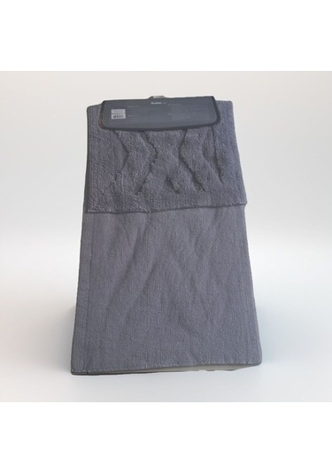 Özdilek Tufting Aris 2'li Banyo Paspası Gri Çok Renkli