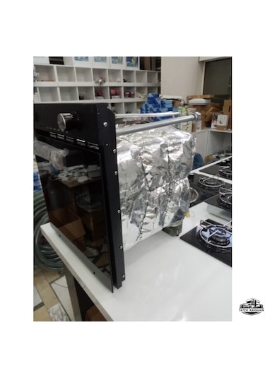 Univercal Lpg Li Fırın Üniversal Tek Brülörlü Yatek Karavan Tekne Siyah