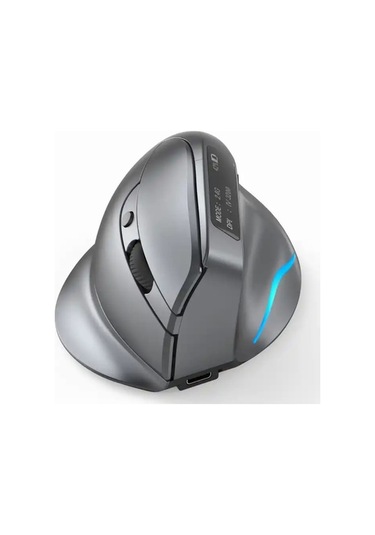 Flybuy Hallow F-26c Ergonomik Bluetooth Led Ekran Mouse Dikey Çizgi Modası F26