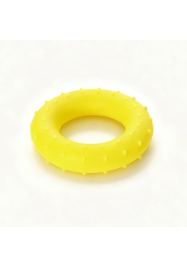 Zerogym Silikon Sık Sık El Ve Parmak Güçlendime Halkası 7cm 3 Direnç Sarı