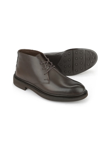 Ziya, Erkek Hakiki Deri Bot 153986z4065 Kahve 153986z4065 300 Kahve