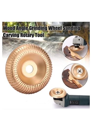 Ahşap Törpü Eğe Dis Kuksa Tabak Oval Oyma Açılı Taşlama 100 MM