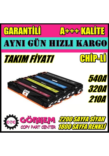 Canon I-Sensys Mf628Cw Uyumlu Toner Takım (Crg-731)