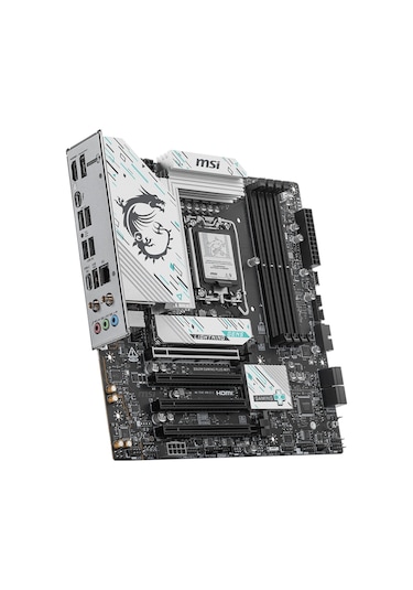 Msı B860M Gaming Plus WIFI Intel B860 8600 MHz(OC) Soket LGA 1851 mATX Anakart