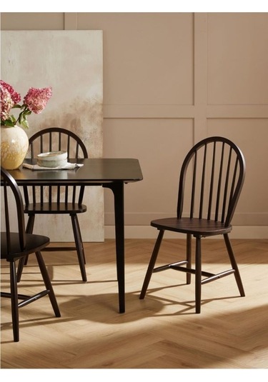 Rustica Classic Ahşap Yemek Sandalyesi Ceviz